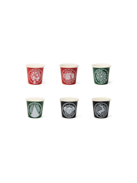 Excelsa Set Ornamente de Crăciun Căni De porțelan 6buc