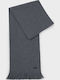 Men's Wool Scarf Gray