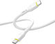 Wiwu USB 2.0 Kabel USB-C männlich USB-C 60W Weiß 1m Wi-C034