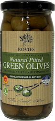Rovies Organic Pitless Green Olives 350gr