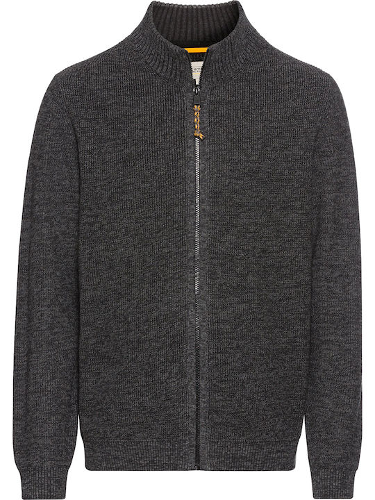 Camel Active Men's Knitted Cardigan Black 409501-4K08-88