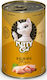 Kitty Cat Wet Food for Adult Cats in Cans with Chicken, Tuna, Salmon and Mussels 400gr