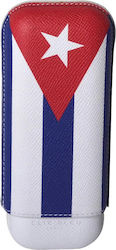 Θήκη Πούρου Elie Bleu Cuban Flag Double Cigar Case