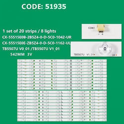 Panasonic LED Backlight Bars TB5507U Panasonic LED Backlight Bars TB5507U