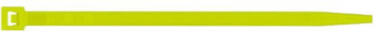 Sapiselco Cable Ties Plastic 200mm x 4.5mm in Yellow Colour (100 pcs)