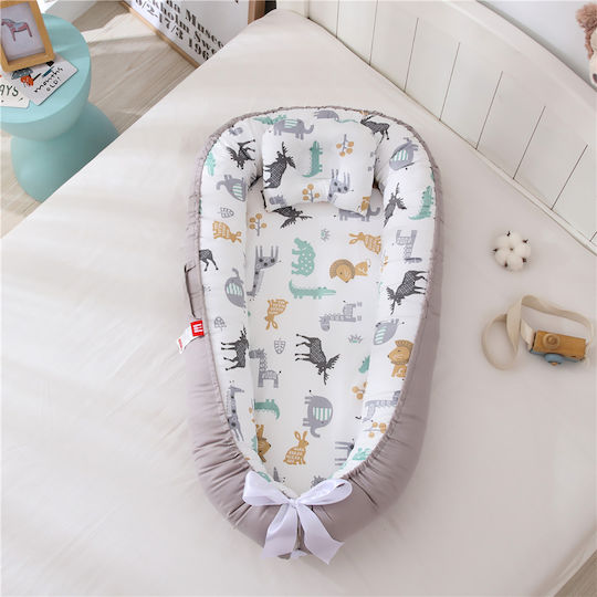 Beauty Home Бебешка възглавница-гнездо Beige 53x88бр