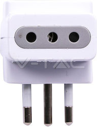 V-TAC 8721 Αντάπτορας Πρίζας από Universal σε Universal V-TAC 8721 Αντάπτορας Πρίζας από Universal σε Universal