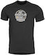 Pentagon Ageron T-shirt NO MOUNTAIN HIGH ENOUGH σε Μαύρο χρώμα