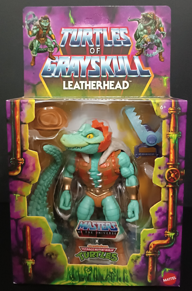 MOTU X TMNT: Turtles Of Grayskull Deluxe Action Figure Mouse-Jaw 14 Cm By Mattel
