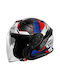 Shoei J-Cruise 3 Whizzy TC10 Motorcycle Helmet Jet ECE 22.06 1400gr with Sunvisor