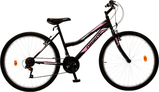Orient Comfort 26" 2022 Μαύρο Mountain Bike με 21 Ταχύτητες
