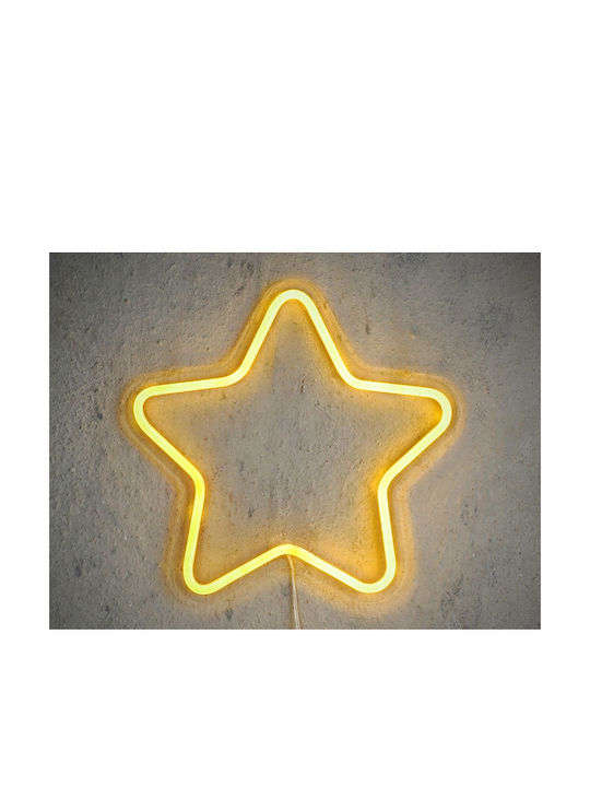 Luca Lighting Φωτιζόμενη Χριστουγεννιάτικη Πλαστική Φιγούρα 30x30x1.5εκ.