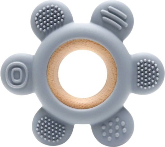 Lorelli Flower Teething Ring made of Silicone for 0 m+