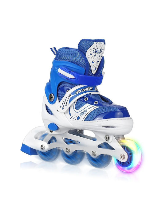 15789 Kids Adjustable Inline Rollers Blue