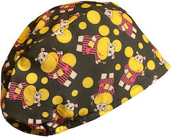 Unisex Multicolour Surgical Cap