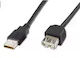 PremiumCord 5m USB 2.0 Cable A-Male to A-Female (kupaa5)
