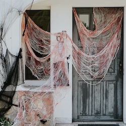 PartyDeco Agățat Decorativ Pentru Petreceri Halloween În Culoare Albă 72cm