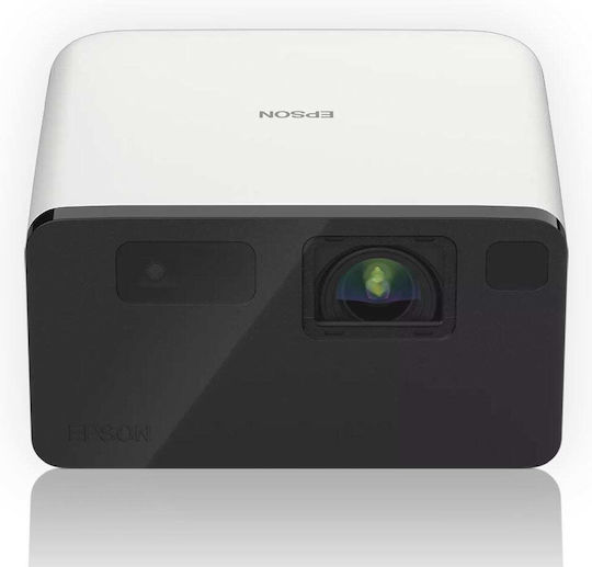 Epson EF-21W Мини Проектор 3LCD Full HD Лазерен с Wi-Fi и вградени високоговорители Бял