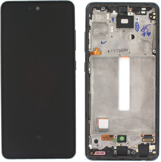 Incell LCD Touch-Mechanismus Montage-Rahmen Samsung Galaxy A52 5G A526 A52s Schwarz