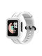 Xiaomi Mi Watch Lite Silicone Solid Color Band Watch White
