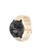 Huawei Watch GT Runner 22mm Plaid Silicone Watch Strap Beige