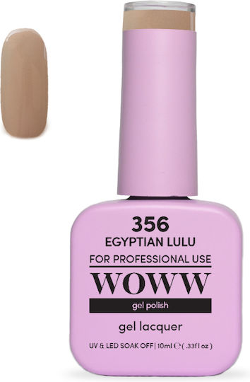 Woww Uv & Led Soak Off Gel Lacquer Egyptian Lulu 356 10ml