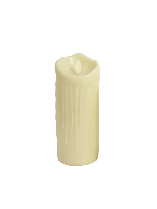 Marhome Aromatisches Ecru Kerze 7,5x20cm