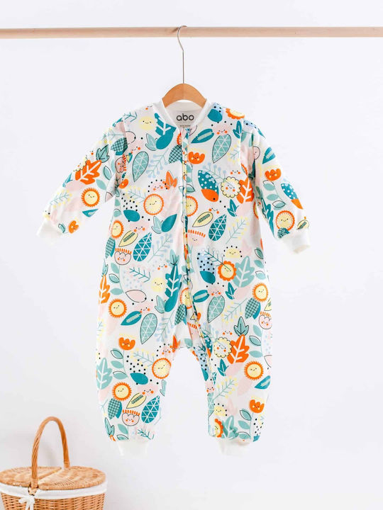 abo Winter Sleeping Bag with Feet 2.5 Tog Flowers