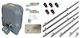 Doorado Σετ Μοτέρ Συρόμενης Γκαραζόπορτας Slg600-kit570 5 Τηλεχειριστήρια 7 Μέτρα Κρεμαγιέρα