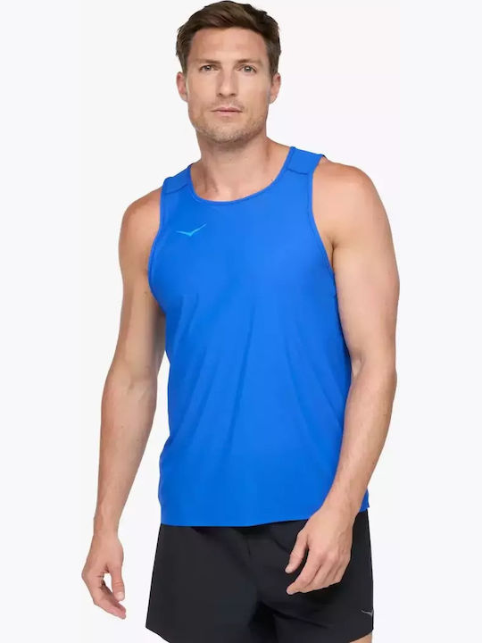 HOKA Airolite Run Sportliches T-Shirt Blau