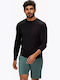 Essential Sportliches T-Shirt Schwarz