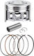 Tobaki Piston Motocicletă 56mm pentru Honda Astrea Mare 100