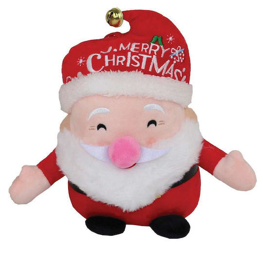 Plüsch Dekorativer Weihnachtsmann Rot