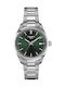Tissot Γυναικείο Ρολόι 34mm Μπαταρίας με Ασημί Ατσάλινο Μπρασελέ