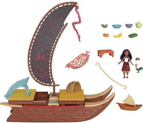Mattel Vaiana's Adventure Canoe For 3+ Years (Miscellaneous Designs)