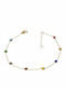 Multicolored Women's Bracelet with Zircon