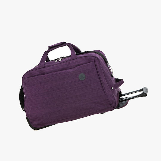 Bartuggi Sack Voyage 80.8lt Purple with Wheels Fabric L65xW33xH33cm