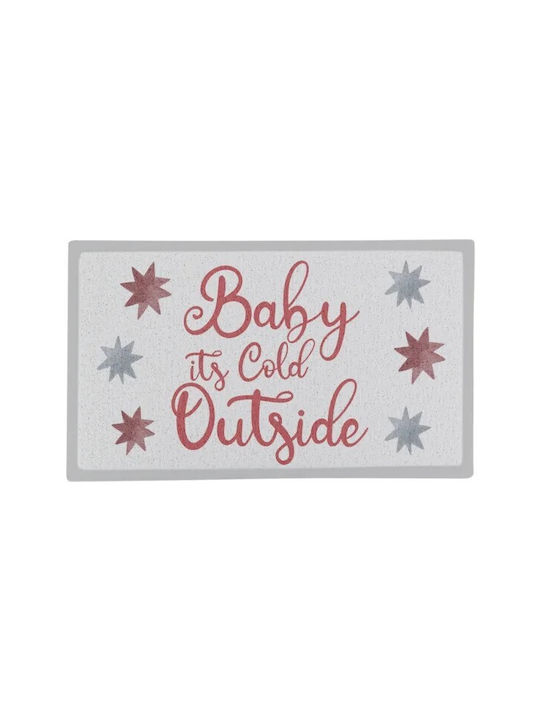 Artsy Mats Entrance Mat Baby It's Cold Outside Multicolour 70x40cm