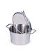 Lamart Βαθιά Ανοξείδωτη Κατσαρόλα 1.4lt / 18cm