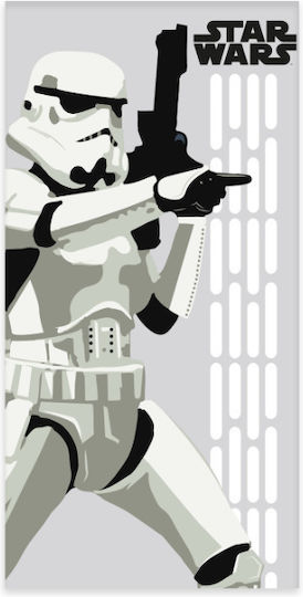 BrandMac Παιδική Πετσέτα Θαλάσσης Star Wars 120x60εκ.