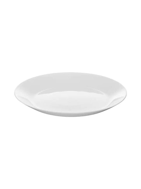 Homestyle Πιάτο Ρηχό Λευκό 24cm 6τμχ
