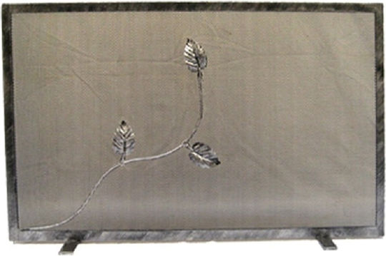 GTMED Ecran de protecție pentru șemineu din metal 80x50cm Cupru