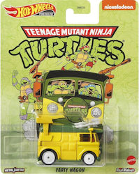 Hot Wheels Premium Car Premium Teenage Mutant Ninja Turtles Party Wagon For 3+ Years