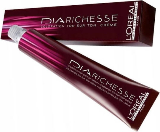 L'Oreal Paris Dia Richesse Βαφή Μαλλιών Χωρίς Αμμωνία 5.35 Καστανό Ανοιχτό Ντορέ Ακαζού 50ml