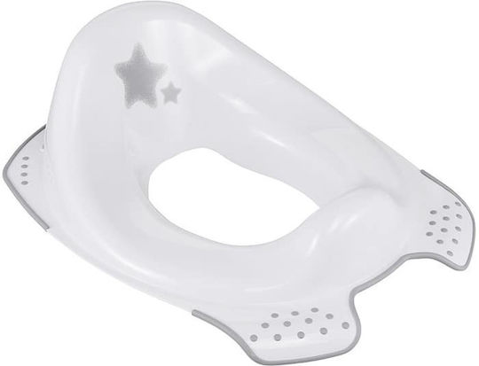 Toilet Training Seat with Handles Ewa Stars 30x40x15cm White