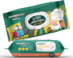 Sensibaby Baby Wipes Cap 100 Pieces Chamomile Sensibaby Baby Wipes Cap 100 Pieces Chamomile