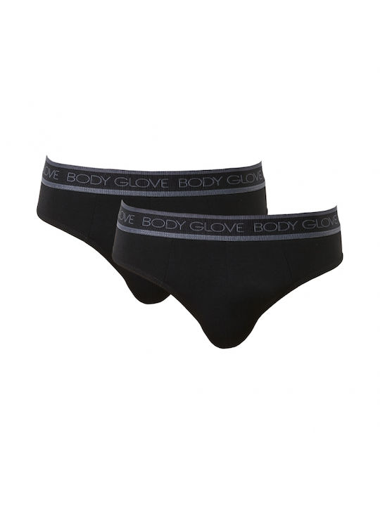 Body Glove Men's Briefs 2Pack Black Body Glove Men's Briefs 2Pack Black