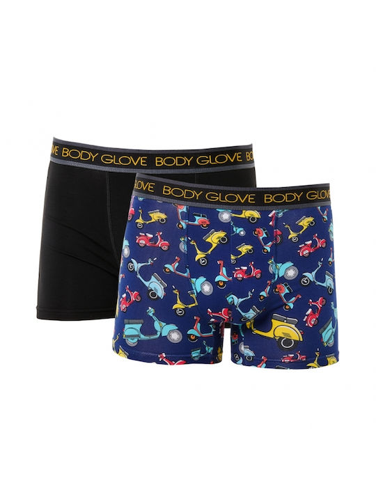 Body Glove Мъжки боксерки 2Опаковка Multicolour
