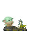 Funko Pop! Deluxe: Star Wars: The Mandalorian - Grogu with Frog 720 Bobble-Head