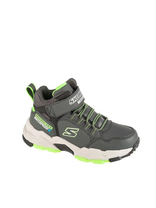 Skechers Kids Leather Boots Green